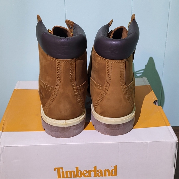 Timberland Premium Men's NIB 6in Waterproof Boot- Rust Nebuck Size 11.5 Medium - Picture 11 of 13